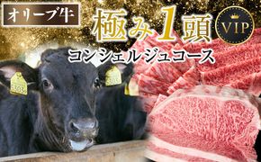 オリーブ牛　極み１頭　コンシェルジュコース 372013_HM169