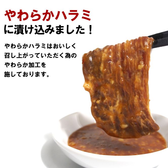 ガツンとにんにくやわらかハラミ味噌だれ漬け5kg（200g×25） 372013_KA032