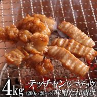 テッチャン味噌だれ漬け4kg（200g×20） 372013_KA043