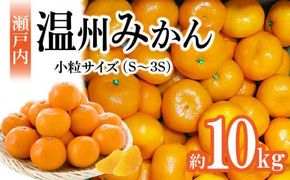 【先行予約】瀬戸内温州みかん　M～3Sサイズ　約10kg【2026年10月上旬～2027年1月下旬配送】 372013_T006-173J