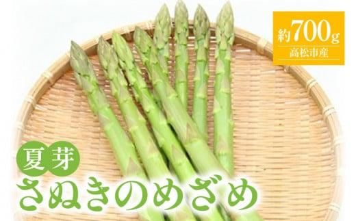 さぬきのめざめ 夏芽 約700g アスパラガス【2026-6月上旬～2026-11月上旬配送】 372013_T006-176J