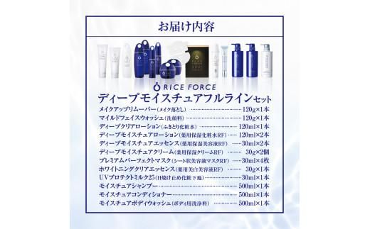 1366840. ライスフォース　ディープモイスチュアフルラインセット 372013_T019-026J