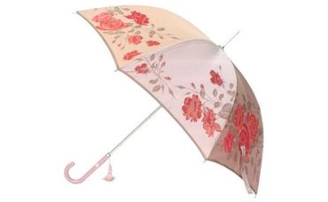 槙田商店【晴雨兼用】長傘 ”絵おり” 薔薇 FAA5072