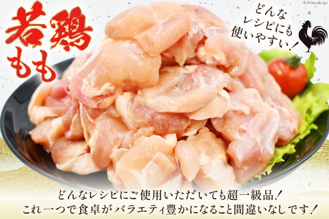 宮崎県産若鶏モモ切身IQF･凍結 250g ×12P 合計 3kg [九州児湯フーズ宮崎支店 宮崎県 日向市 452061549] 肉 鶏肉 冷凍 国産 国内産 個包装 もも肉 モモ肉