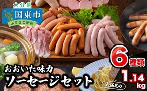 満足の1.19kg!おおいた味力ソーセージセット_1308R