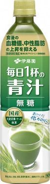 1E1　伊藤園　機能性表示食品　毎日1杯の青汁無糖　900g　12本
