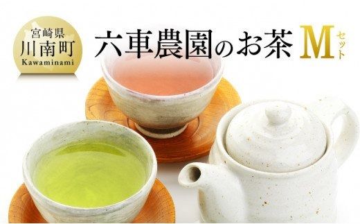 「六車農園」お茶Ｍセット【九州産 宮崎県産 川南町産 茶 お茶 ティーバッグ 国産茶 飲料 日本茶 飲みやすい 使いやすい】 [G8702]