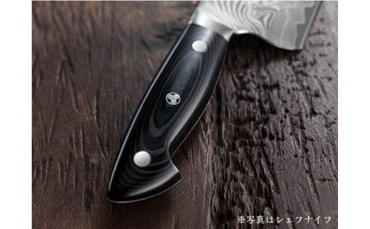 Zwilling ツヴィリング 「 ボブ・クレーマー ユーロ ステンレス 三徳包丁 180mm 日本製 」 ダマスカス 多層鋼 岐阜県関市製【日本正規販売品】 Bob Kramer Santoku 34897-181