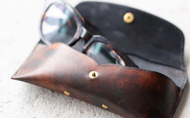 メガネケース　牛革 Z-UY-A01A