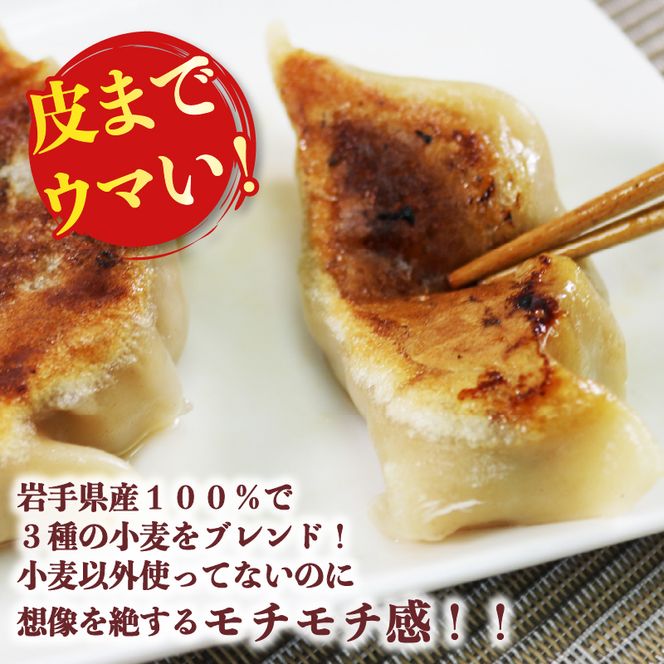 手作り餃子 冷凍 30個 6個×5pc 白金豚 ブランド豚 簡単調理 ご飯のお供 惣菜 お弁当 冷凍食品 10000円 1万円 黒船 大船渡市 [kurofune06]