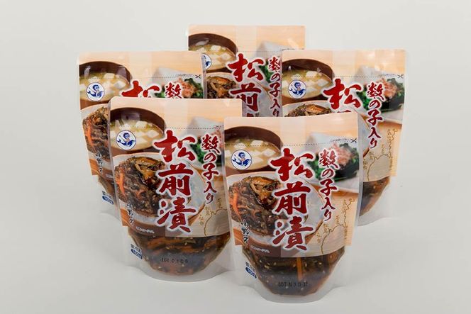 数の子入り 松前漬 160g 5個セット [小野万 宮城県 気仙沼市 20564649] 松前漬け 酒の肴 おつまみ おかず ご飯のお供 漬物