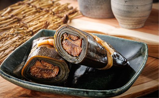昆布で 鰊 を丁寧に巻いた 昆布巻き 1本×2袋 合計2本 | 昆布巻 国産 北海道産 ニシン コンブ だし 海藻 だし昆布 こんぶ水 出汁 乾物 こんぶ ギフト 調理済み 一人暮らし セット おかず 北連物産 きたれん 常温 調理済み 北海道 釧路町 釧路超 特産品 121-1258-24-39