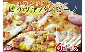 ＜本格ナポリピッツァ！ピッツァバンビーノ（6ピース）＞2か月以内に順次出荷【b0250_cf】