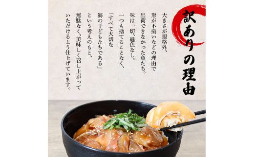 これが魚屋の漬け丼だ！～鯛～ 《訳あり》 ８０ｇ×１０P タイ 鯛 たい 漬け丼 漬け どんぶり 丼 10パック 海鮮 魚 真空パック 個食 個包装 冷凍 配送 訳あり ワケあり 規格外 不揃い