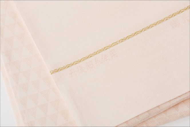 丹後の藤布　京袋帯「古代藤糸丸重文」　ピンク　FY00077