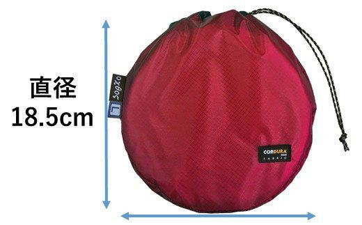 [R192] oxtos CORDURA クッカーケースL 【ブルー】