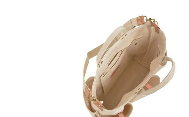 【T03049_2】【仕事や趣味の相棒に】アクセス抜群の6つのポケット・自立する堅牢なツールバッグ（ホワイト） /国産4号帆布 [buddy]
