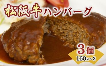 【1-174】松阪牛ハンバーグ　3個