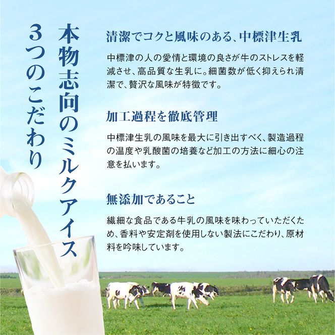 【無添加】 【定期便：全3回】北海道 プレミアムミルクアイスクリーム×22個【11058】