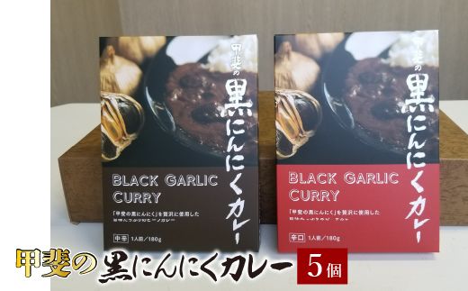 黒にんにくカレー5個入り 082-009