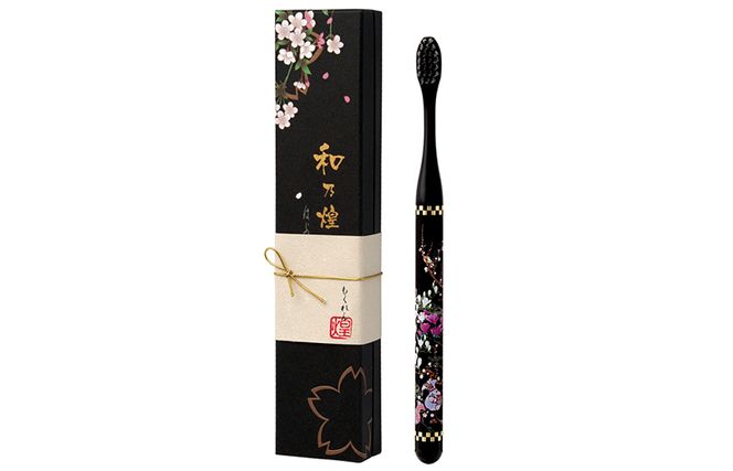 010B558 【日本製】歯ブラシ 和乃煌 ハブラシ 木蓮