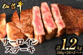 肉 ステーキ 仙台牛サーロインステーキ計1.2kg [気仙沼市物産振興協会 宮城県 気仙沼市 20563713] 仙台牛 ブランド牛 