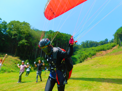 スカイパーク毛呂山　パラグライダー体験(１名分)