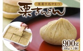 栗菓子処やまつ 栗きんとん300g×3（冷凍) F4N-2355