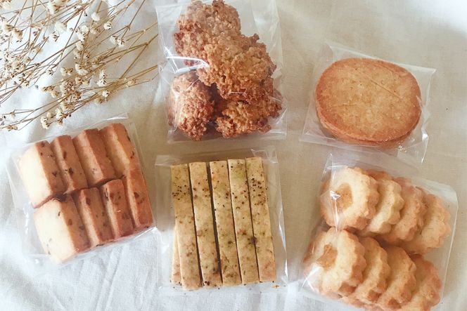 季節のクッキー5種類15個セット /// oyatsu somaya 奈良県 曽爾村 洋菓子 焼菓子 クッキー オーガニック素材 クッキーアソート 焼菓子詰合せ 焼き菓子