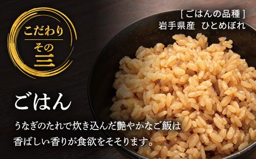 鹿児島県産うなぎ使用 冷凍うなぎめし 2食セット ※離島への配送不可