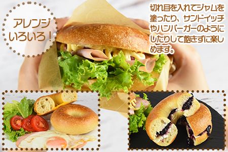 ＜ベーグル 4種セット 計13個＞翌月末迄に順次出荷【b0433_kp】