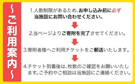 施設利用チケット 3000円 桃源郷はなしの里 岡山県矢掛町《30日以内に出荷予定(土日祝除く)》---iosy_tougent3_30d_23_11500_t---