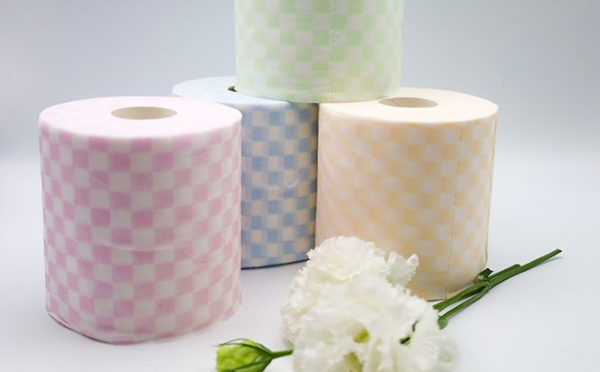 NIYODO トイレットペーパー 和柄 32ロール