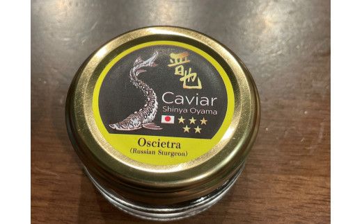 中津川キャビア S Caviar オシェトラ（ロシアチョウザメ） F4N-1210