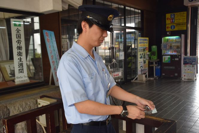 AD067出発進行！　島原鉄道１日駅長体験！