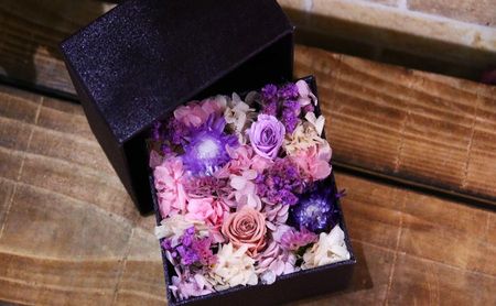 フラワーボックス体験レッスン（スクエア）(ご来店型） SWAF005