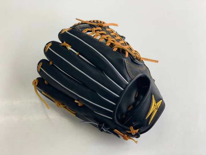SAEKI　野球グローブ 【硬式・品番176】【ブラック】【Rオレンジ】【クリーム】