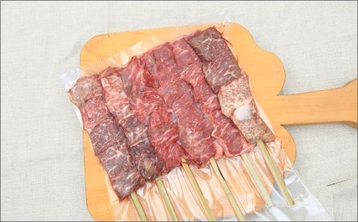 日本海牧場の牛串（80g×6本）　NH00022