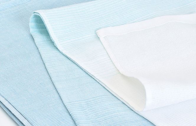 G2112 【スピード発送】タオルシーツ1枚（ブルー）