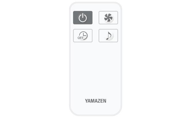 YAMAZEN ヤマゼン 山善 通販 リビング扇 省エネ エコ eco 循環 サーキュレーター 節電 おしゃれ 換気 熱中症対策 シンプルフロア扇風機 切タイマー 収納 リモコン式 リズム風 風量3段階調節 F4N-0695