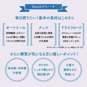 ザクザク!手作りグラノーラ食べ比べセット(100g×6種)【Uiqo】_HA1119