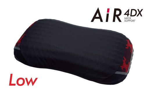 西川AIR 4DX ネックピロー低め エアー4DX] ピロー （低め）62×38×11cm レッド（低め） 側地