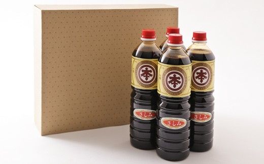 【マルホン醤油】 濃厚なさしみ醤油  1L×4本セット