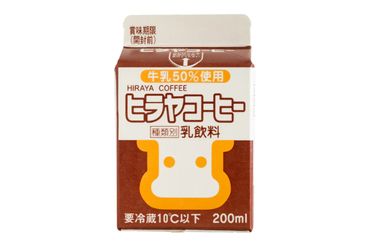 ヒラヤコーヒー　200ml×16本　乳製品 飲料 牛乳 ミルク 珈琲 こーひー AM00638