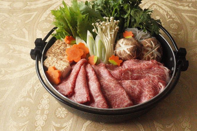黒毛和牛 弘牛 すき焼き 用 ロース 400g 超特選 京都産 京のお肉処 弘《ふるさと納税 牛肉 すきやき 京都丹波牛 ブランド牛 肩ロース》 ※離島への配送不可