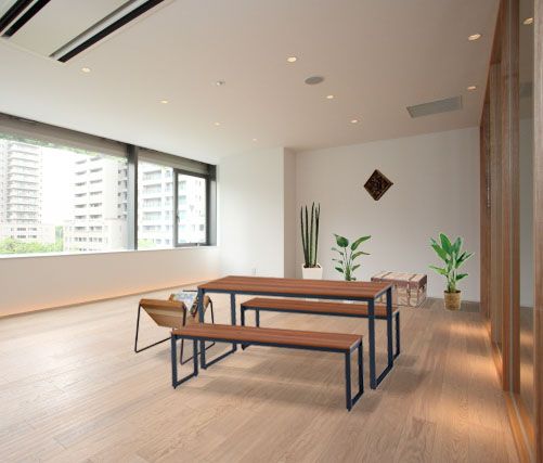 MTKTミーティングテーブル 幅160（2.天板ブラウン×脚部ホワイト） ミーティング 打ち合わせ 作業机 家具 テーブル 愛西市 / タック株式会社 [AEAH014-2]