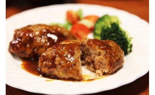 肉屋の焼ハンバーグ デミソース入り（10パック20個）合計2.2kg FAB008