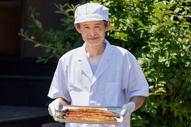AF115【国産・数量限定】職人の本格炭火手焼きうなぎ2尾約300g【随時発送】