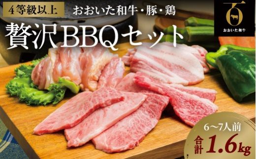 【スピード配送】 G-14 おおいた和牛焼肉セット（合計1.6kg）