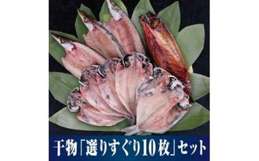 109-1335　小田原名物「干物」をさまざまな魚でそれぞれのおいしさを。小田原干物 選りすぐり10枚セット